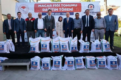 Çiftçiye 146 tonluk Macar fiği desteği