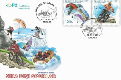 PTT'den 'sıra dışı sporlar' anma pulu