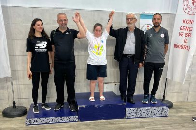 Konya Meram'da yüzmede ilk yarış, ilk zafer