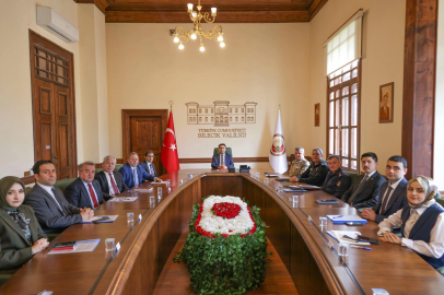 Bilecik’te 'Asayiş ve Güvenlik' masaya yatırıldı