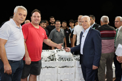 Başkan Bozbey: Denizimizin bereketi sofralarımıza yansısın