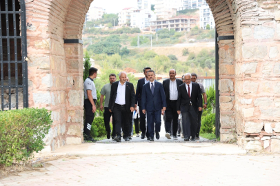 Kocaeli Valisi Aktaş'tan Eskihisar Kalesi ve Osman Hamdi Bey Müzesi’ne inceleme