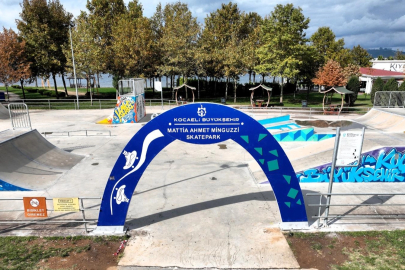 Gölcük’teki parkın adı “Mattia Ahmet Minguzzi” oldu