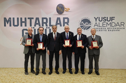 Sakarya'da Başkan Alemdar muhtarlarla buluştu