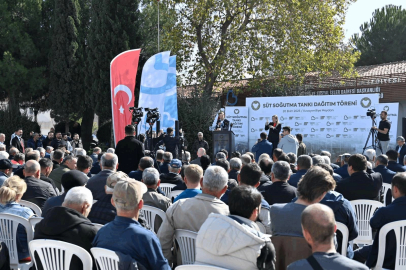 Balıkesir’de süt üreticisine soğuk zincir desteği