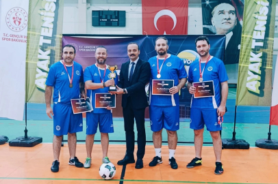 Ayak tenisinde Bursa Büyükşehir'e 'bronz' madalya