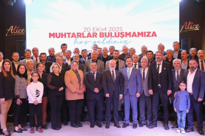 Kayseri Kocasinan muhtarları ağırladı