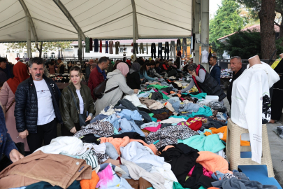 Bursa Nilüfer’in 7’nci giyim pazarı açıldı