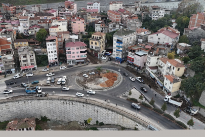 Trabzon'da Esentepe KavşağI trafiği rahatlatacak