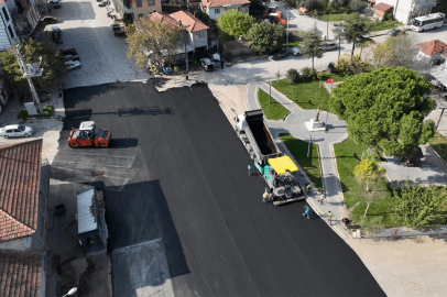 Balıkesir Sarıbeyler Mahallesi modern yoluna kavuştu