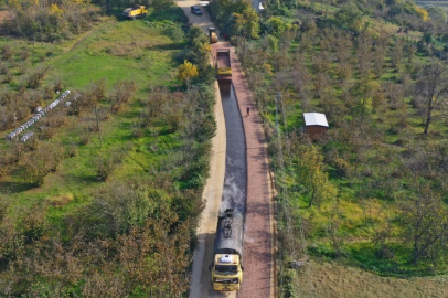 Ordu'da yol çalışmalarını aralıksız devam ediyor