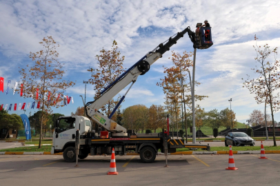 İzmit Sekapark’ta akıllı aydınlatma sistemi devrede