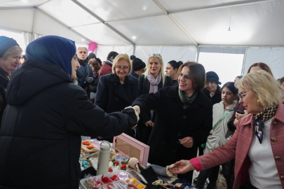 İstanbul Maltepe'de 'Kadın El Emeği Pazarı’ açıldı