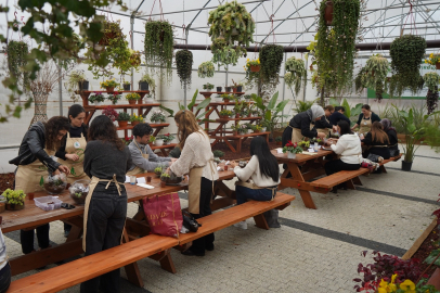 Bahçem Çayırova’da teraryum atölyesi