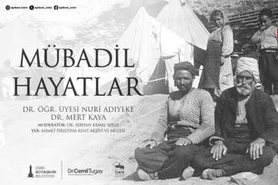 İzmir'de kent söyleşileri "Mübadil Hayatlar" ile sürüyor