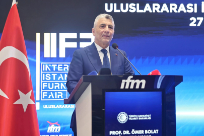 Bakan Bolat: Türk mobilya sektörünü parlak günler bekliyor