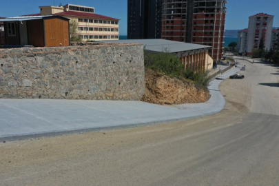 Ordu'da Fatsa Dolunay’a modern kaldırım