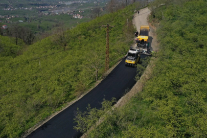 Ordu Altınordu’da grup yolu asfaltlanıyor