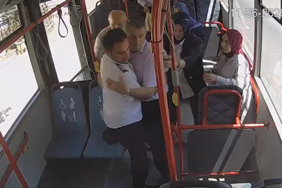 Sakarya Büyükşehir’in otobüsünde bir manevrayla bir hayat kurtuldu