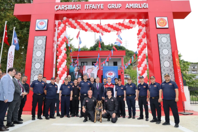 Çarşıbaşı modern itfaiye merkezine kavuştu