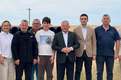 İpsala'da çeltik hasadı heyecanı