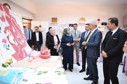 Malatya'da üreten kadınlar el emeği sergisinde yeni müjde
