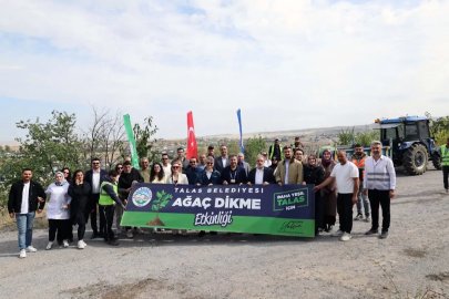 Kayseri Talas'tan yeşil atılım