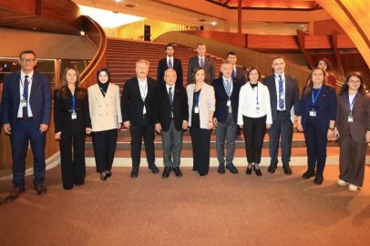 Başkan Büyükakın, Strazburg’da Türk heyetine başkanlık etti